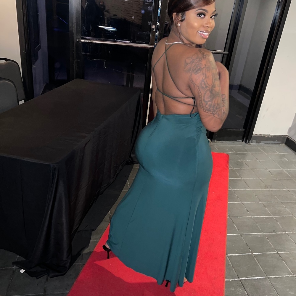 Green Evening Gown